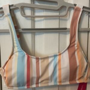 Stripe Bikini Top